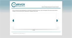Desktop Screenshot of carversci.com